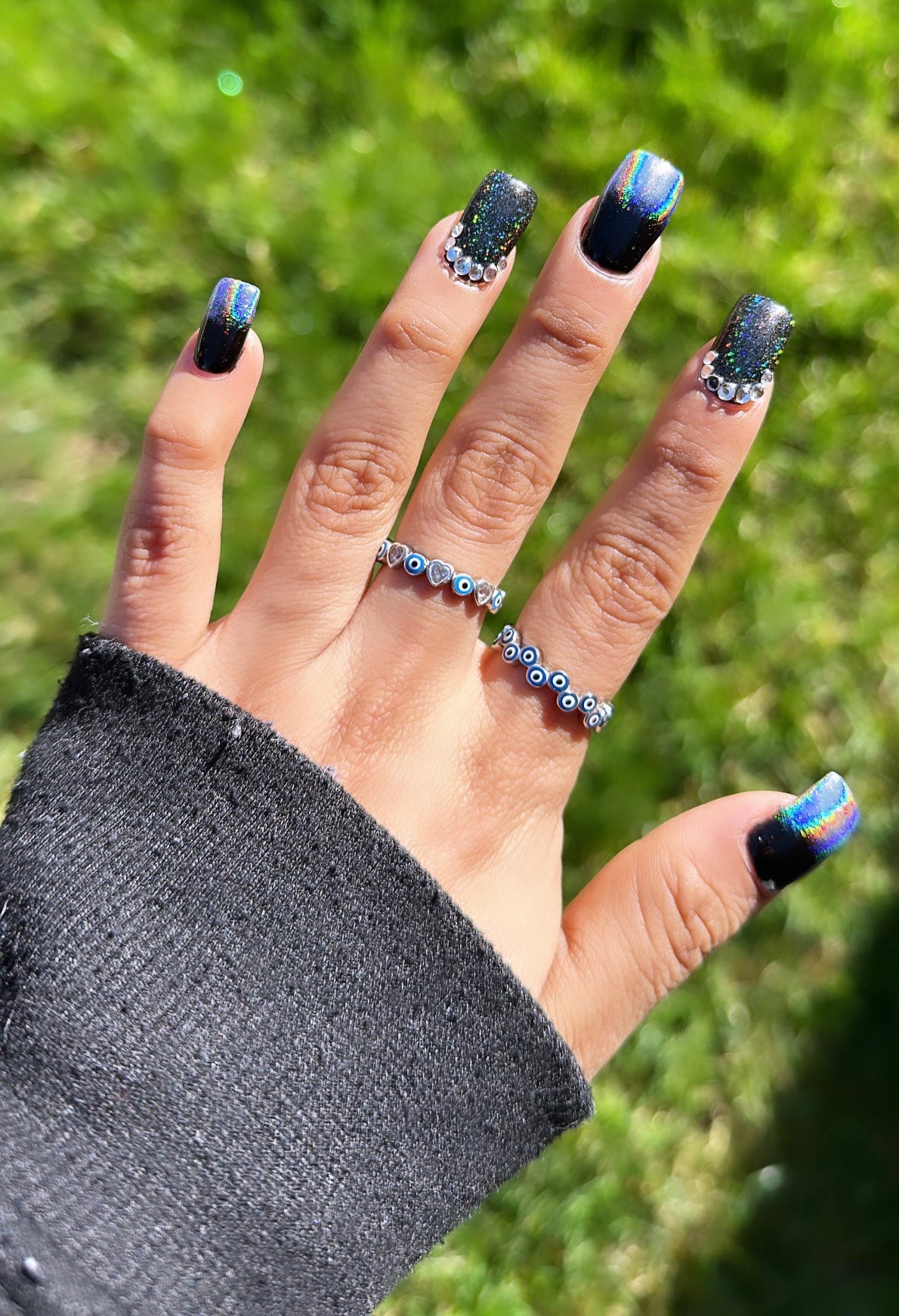 All Around Protected Evil Eye Ring