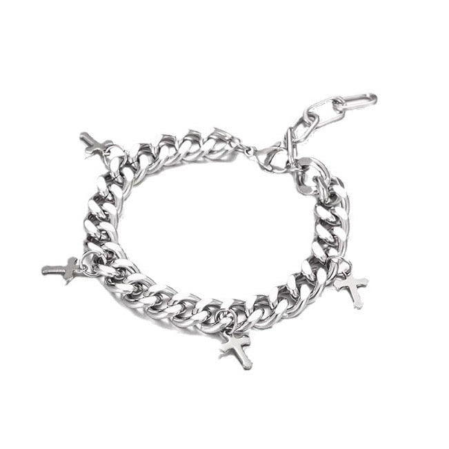 Cross Chain Bracelet