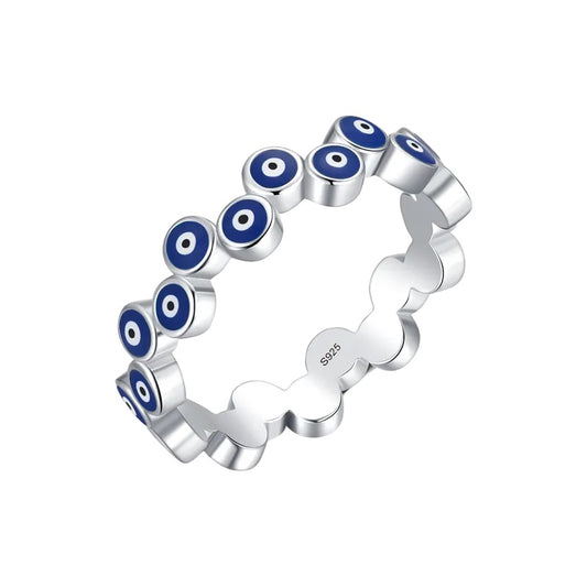 All Around Protected Evil Eye Ring