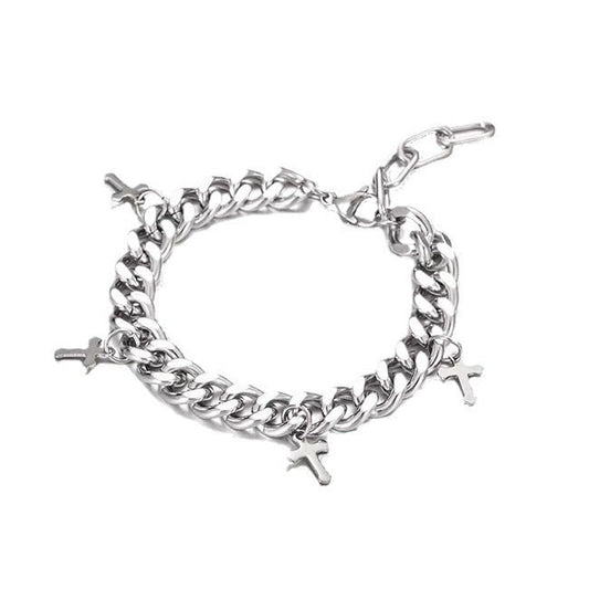 Cross Chain Bracelet