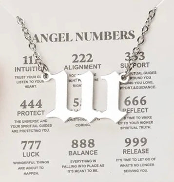 Angel Number Necklace